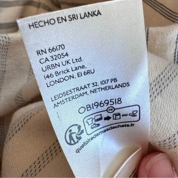 Pilcro Denim Stripe Painter Overalls - Picture 14 of 16